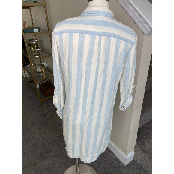 Velvet Heart chambray striped tencel dress, size small - Picture 6 of 12